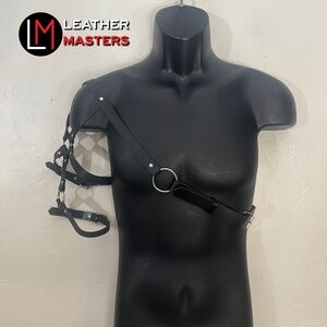 Leathermasters Adjustable Gladiator Harness One size fits most Gently worn